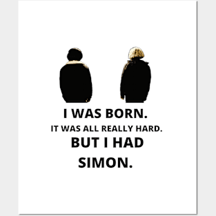 Simon and Maddie Posters and Art